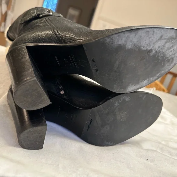 Miu Miu Leather Boots - Picture 4 of 8